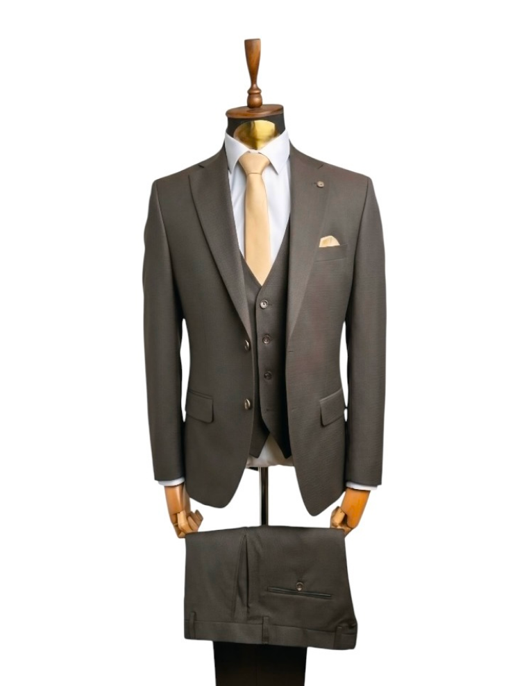 Костюм MAZALTOVMAN 3-ка Коричневый премиум