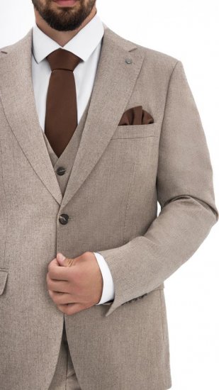 Костюм MAZALTOVMAN 3-ка премиум Бежевый