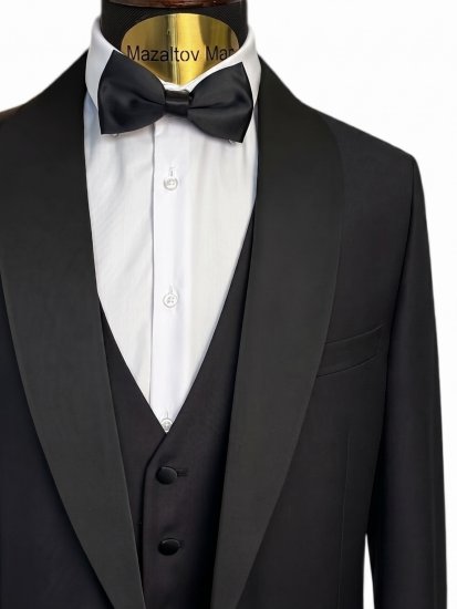 Смокинг MAZALTOVMAN 3-ка черный