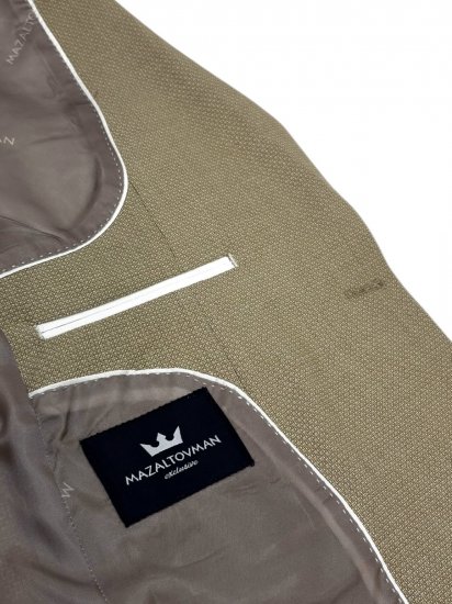 Костюм MAZALTOVMAN 2-ка Бежевый фактурный