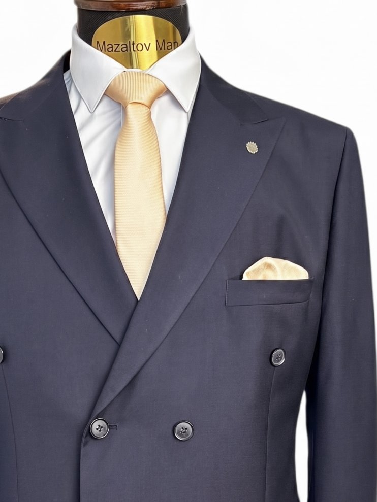 Костюм MAZALTOVMAN 2-ка Двубортный Синий