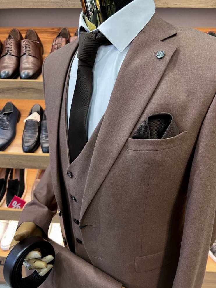 Костюм MAZALTOVMAN 3-ка премиум Капучино